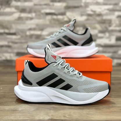 PROMO PACK - ADIDAS BOUNCE HOMBRE GRIS + ADIDAS BOUNCE HOMBRE NEGRO ROJO